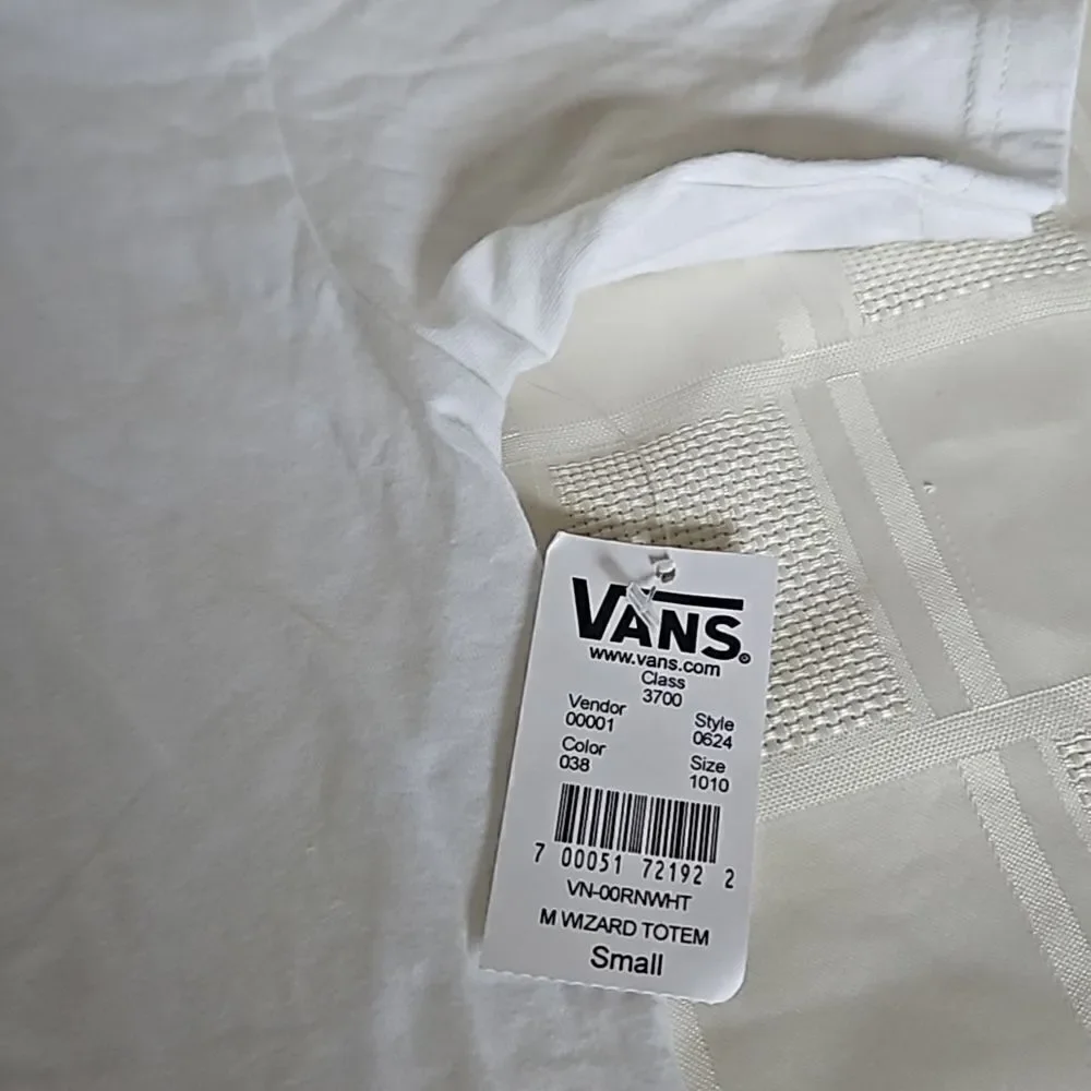 Vans Men's Classic M Wizard Totem 1966 Cotton T-shirts Small White - Picture 14 of 16